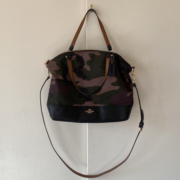 Coach Nylon and Leather Tote - Picture 7 of 7